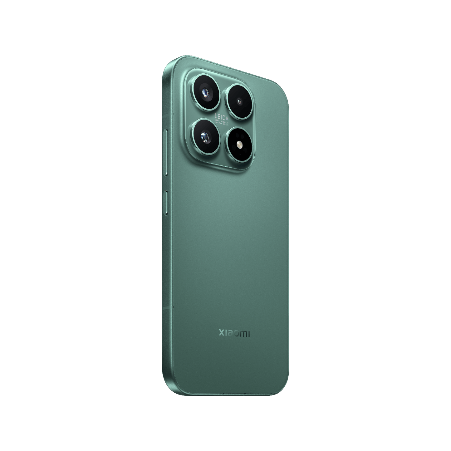 Smartfon Xiaomi 17 Zielony Tylny, lewy bok