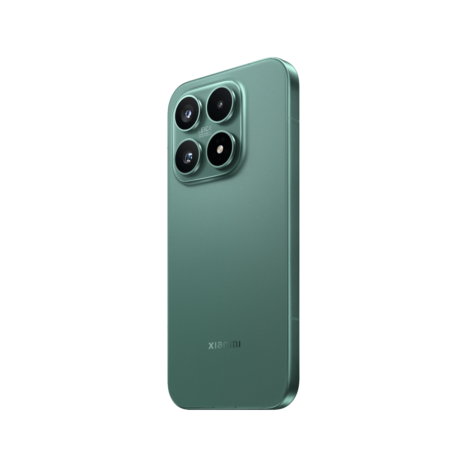 Smartfon Xiaomi 17 Zielony Tylny, prawy bok