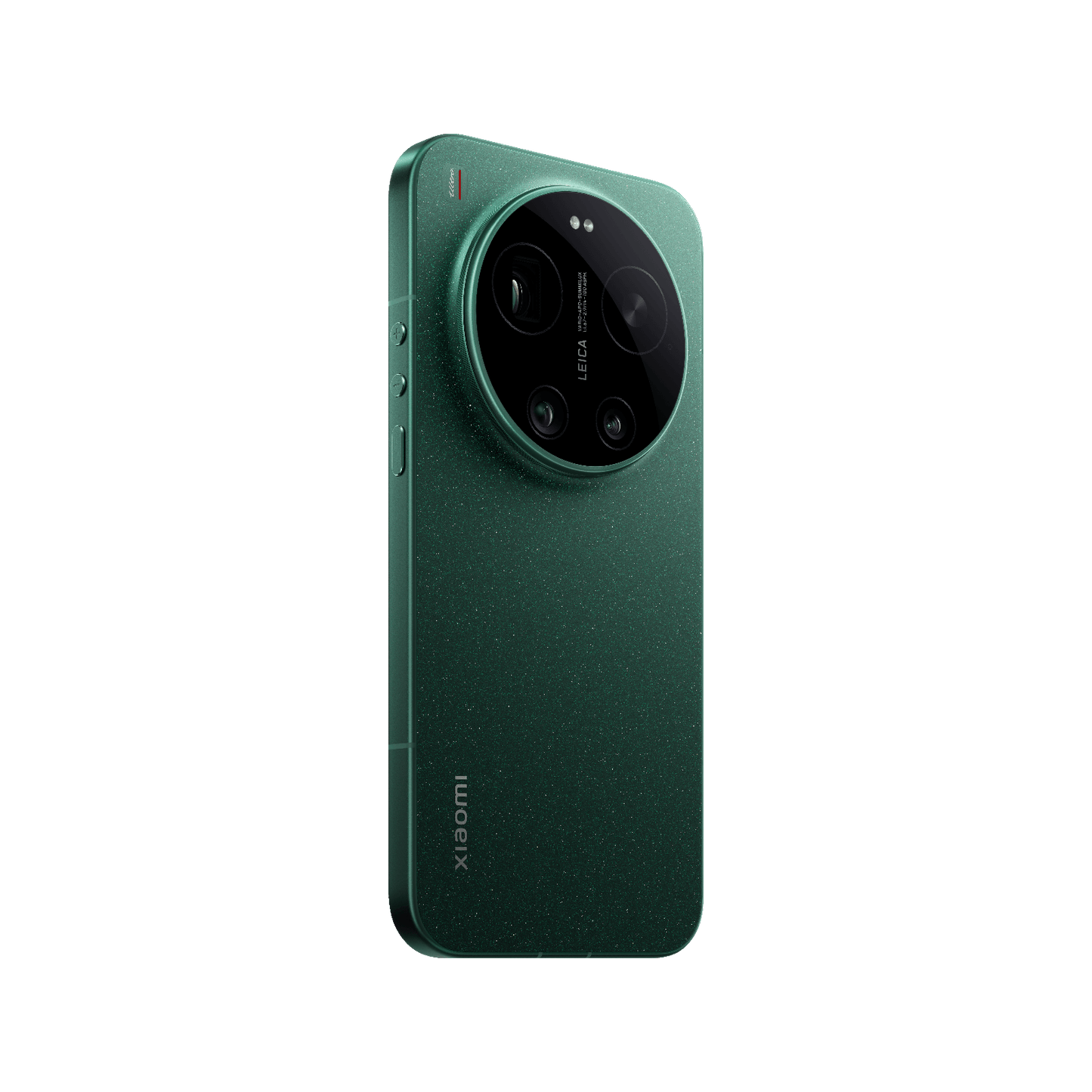 Smartfon Xiaomi 17 Ultra Zielony Tylny, lewy bok