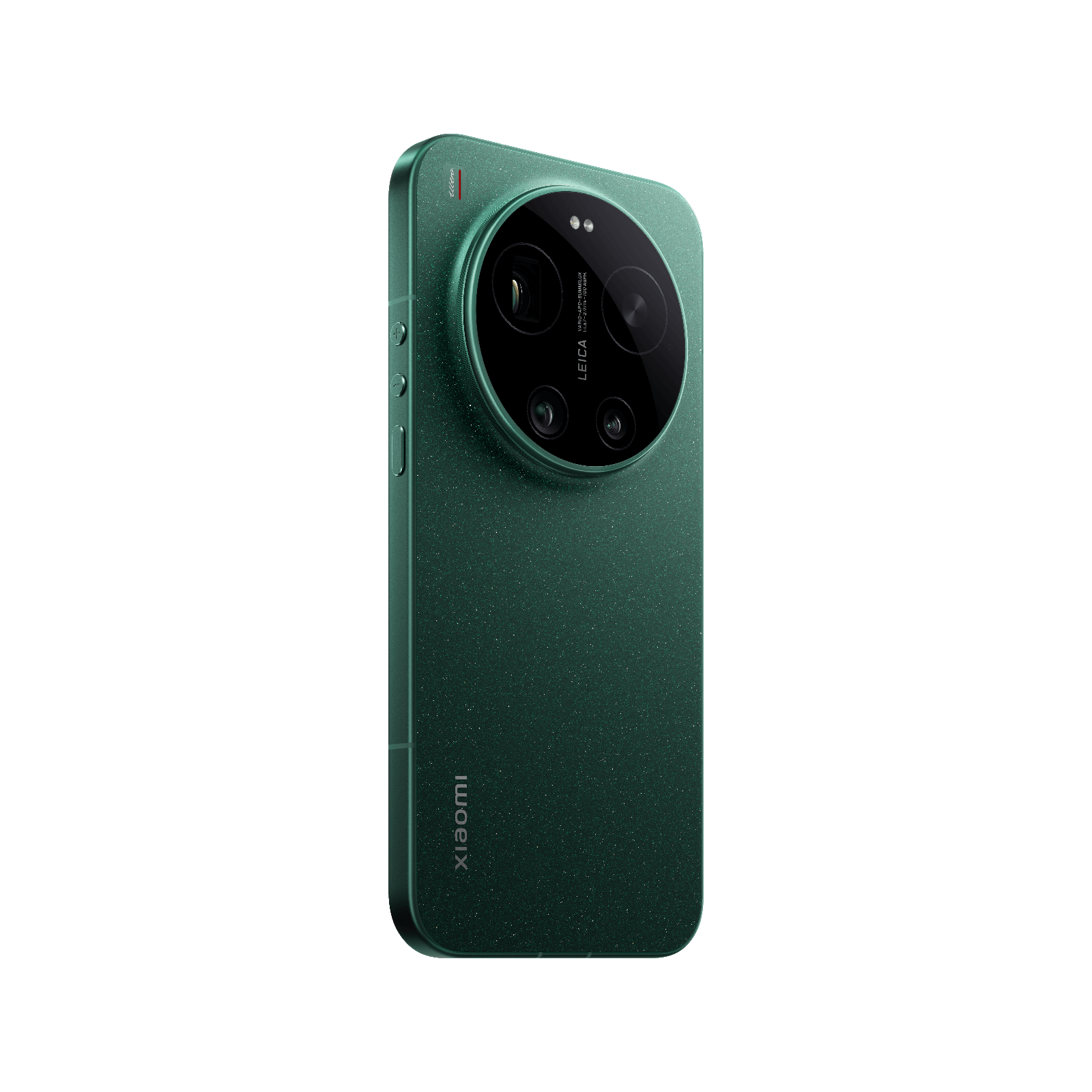 Smartfon Xiaomi 17 Ultra Zielony Tylny, lewy bok obudowy