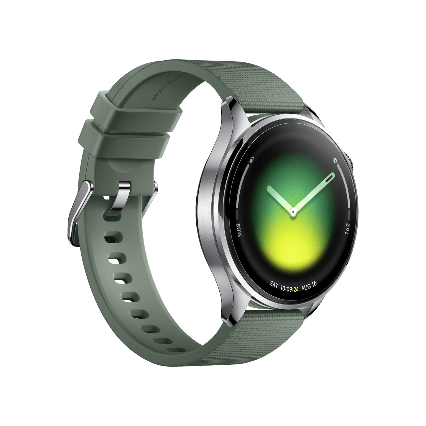 Zegarek Xiaomi Watch 5 Zielony prawy bok