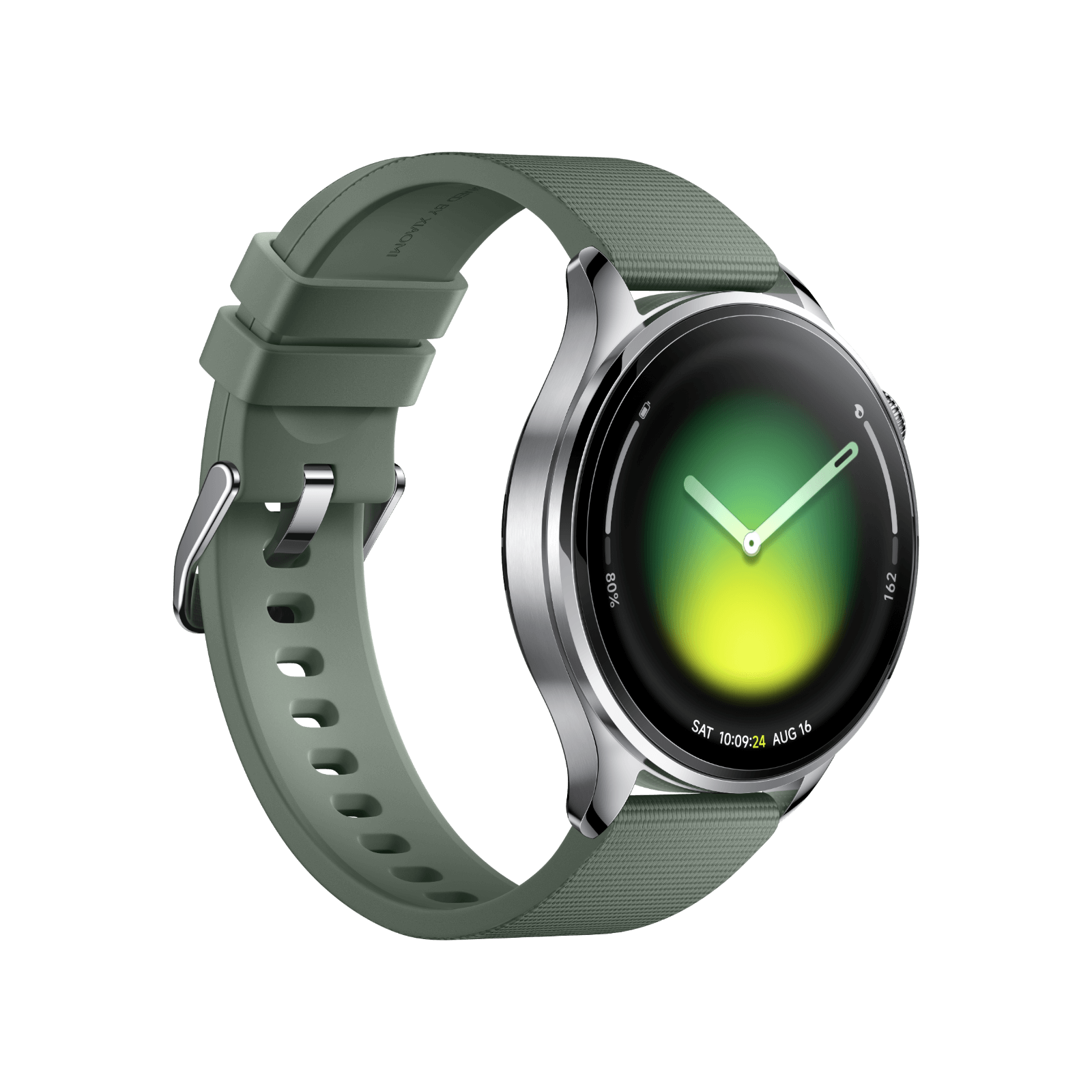 Zegarek Xiaomi Watch 5 Zielony prawy bok