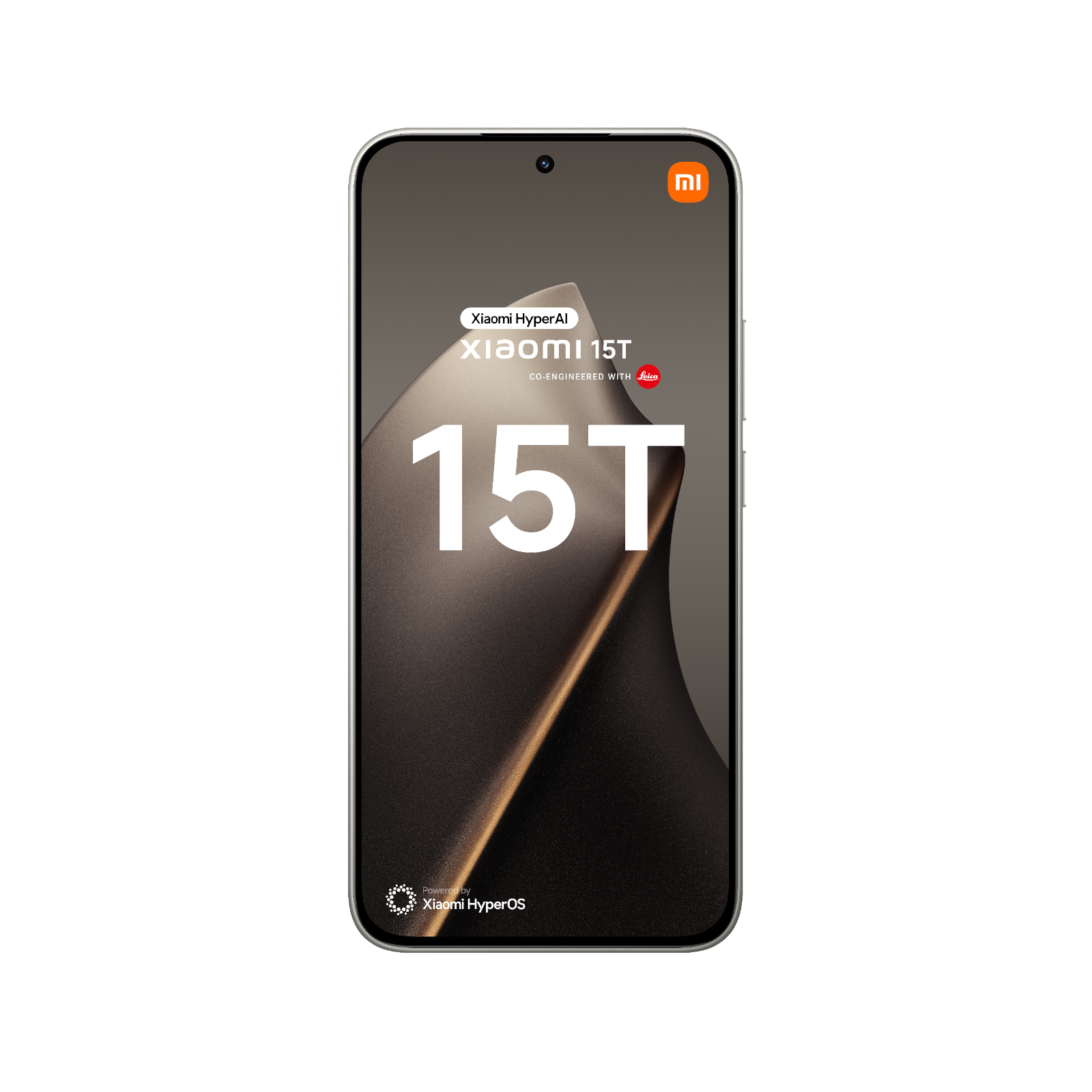Smartfon Xiaomi 15T Szary Front