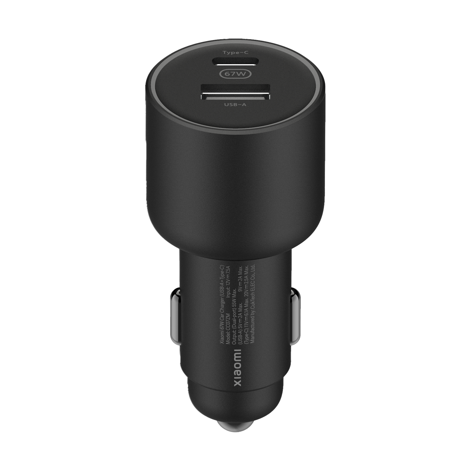 Xiaomi 67W Car Charger (USB-A + Type-C)